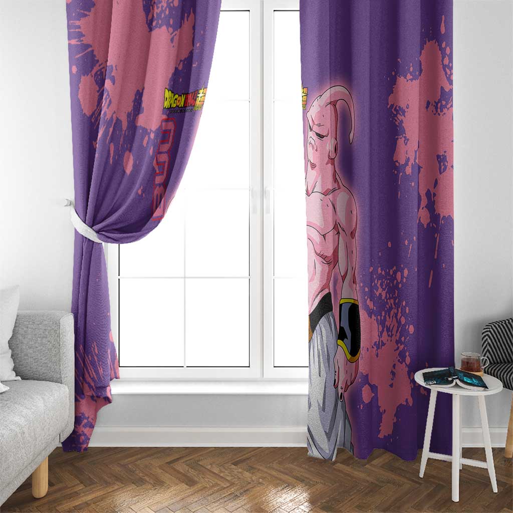 Skinny Majin Buu - Dragon Ball Window Curtain Anime Style
