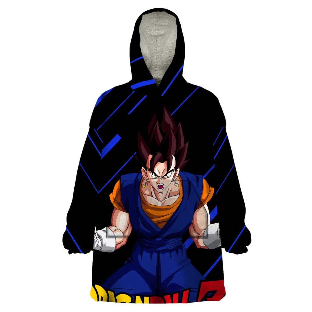 Vegito - Dragon Ball Wearable Blanket Hoodie Anime Style