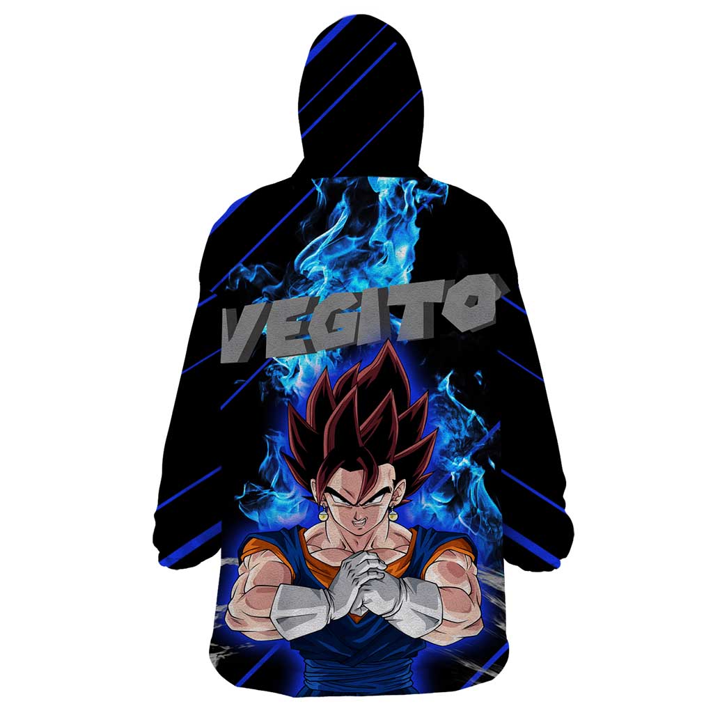 Vegito - Dragon Ball Wearable Blanket Hoodie Anime Style