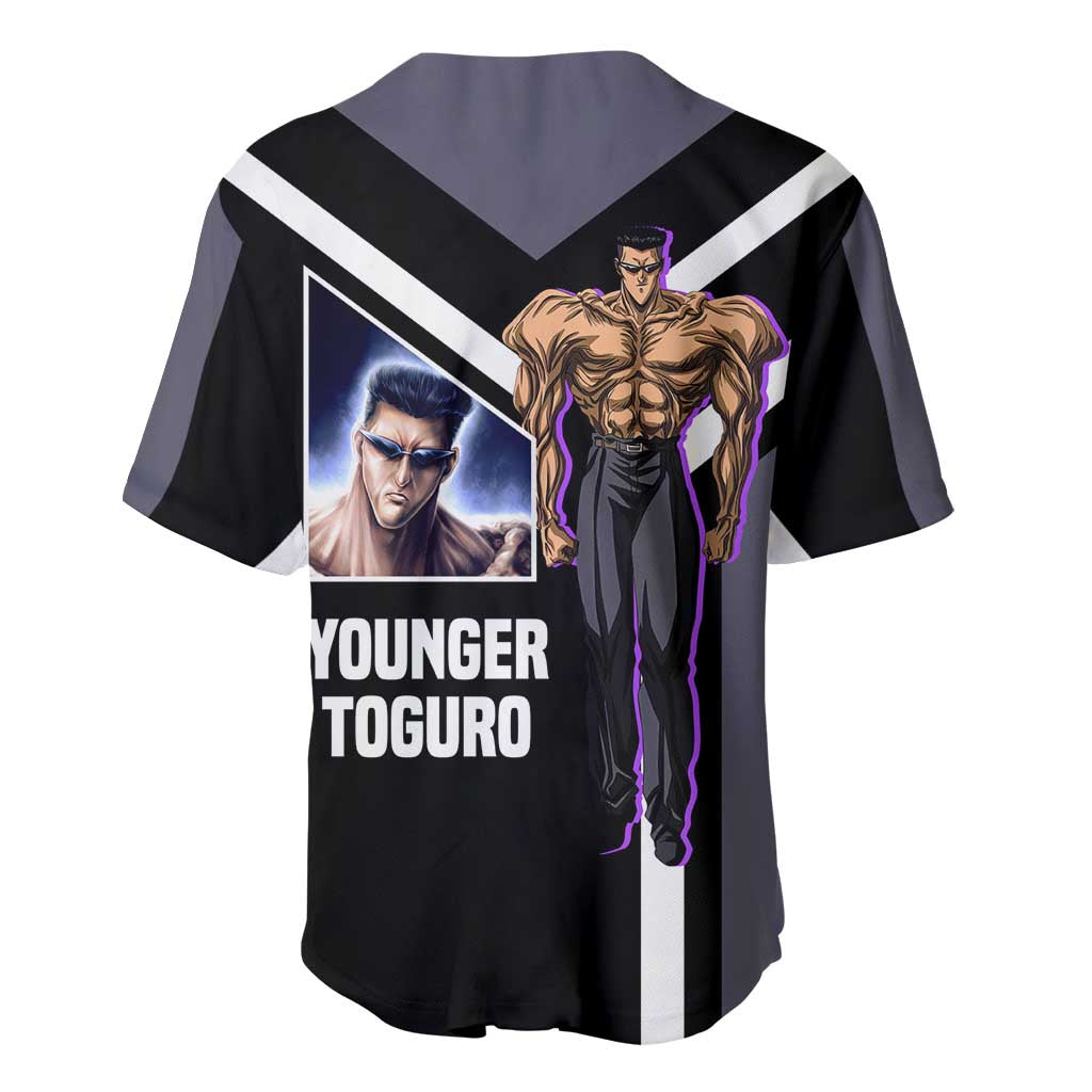 Kurama Yu Yu Hakusho Baseball Jersey with Human Form and Calm Focused Pose Design - The Mazicc