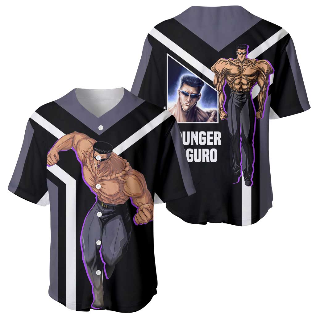 Kurama Yu Yu Hakusho Baseball Jersey with Human Form and Calm Focused Pose Design - The Mazicc