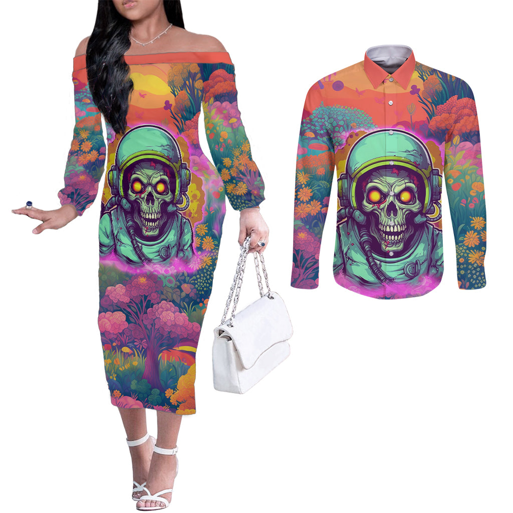 im-not-perfect-but-im-100-me-couples-matching-off-the-shoulder-long-sleeve-dress-and-long-sleeve-button-shirts