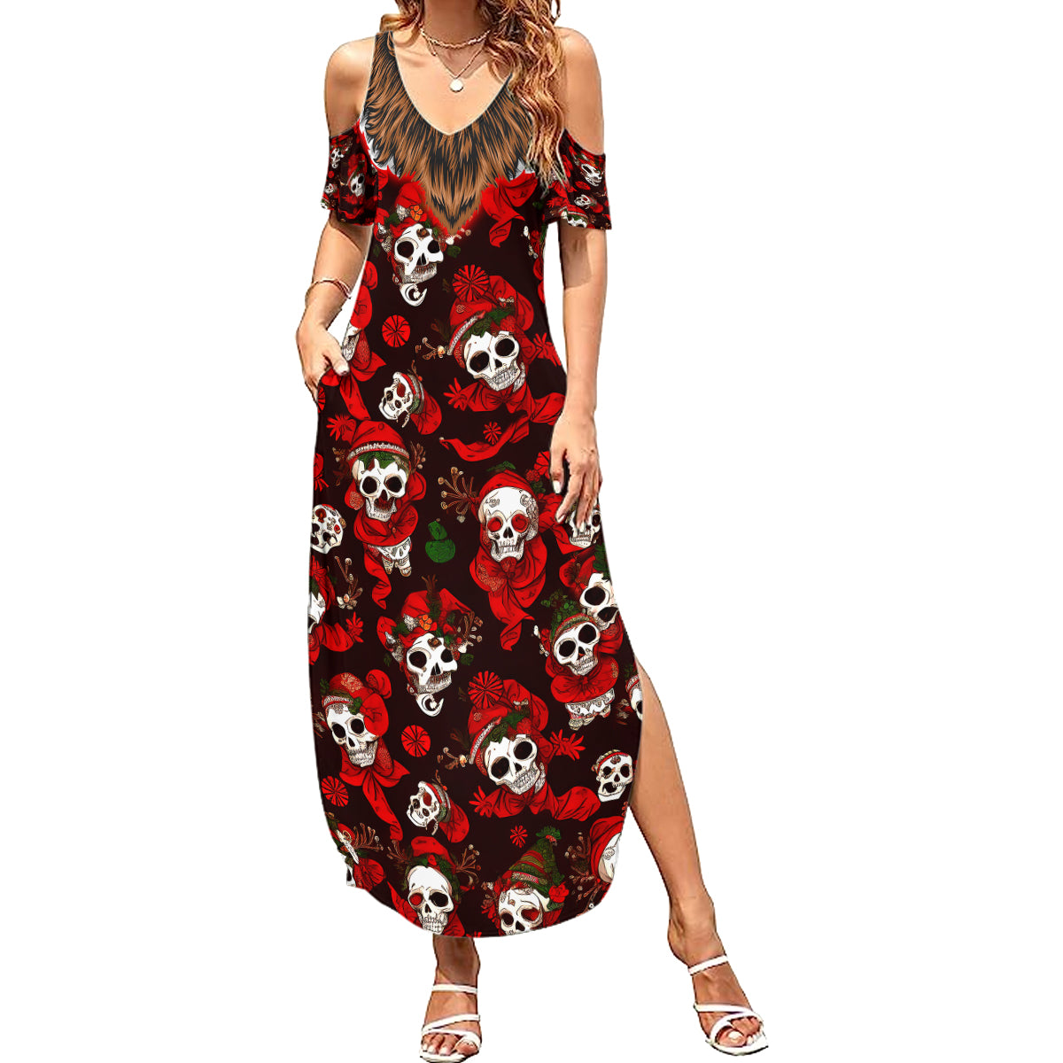 christmas-skull-summer-maxi-dress-when-youre-dead-inside-but-its-christmas