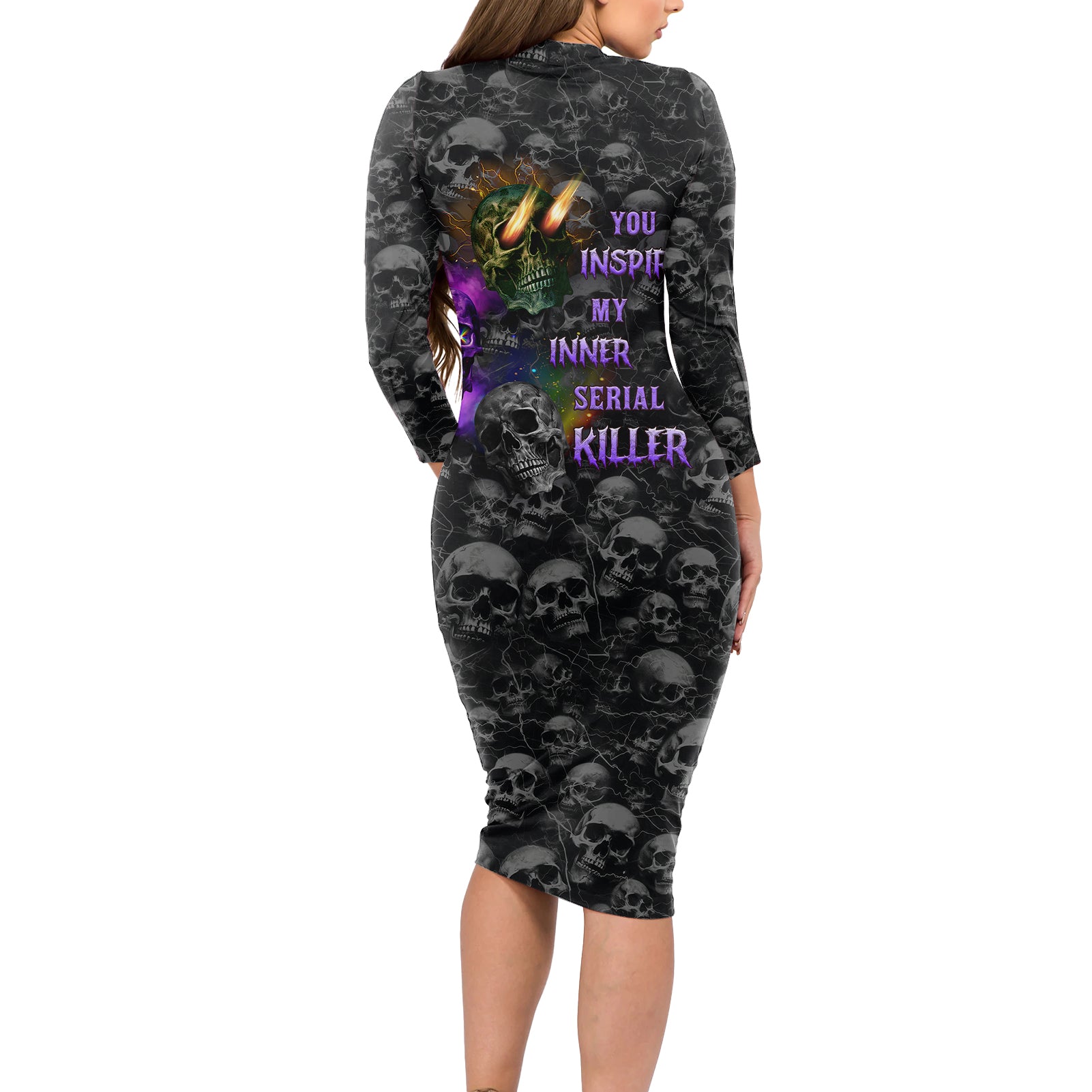 you-inspire-my-inner-serial-killer-long-sleeve-bodycon-dress