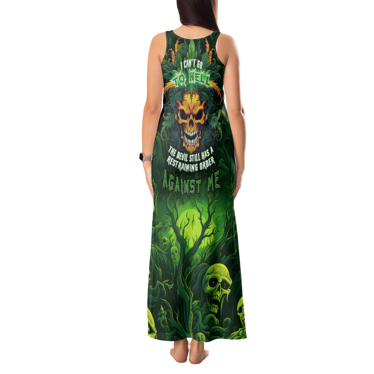i-cant-go-to-hell-the-devil-still-has-a-restraining-order-against-me-tank-maxi-dress
