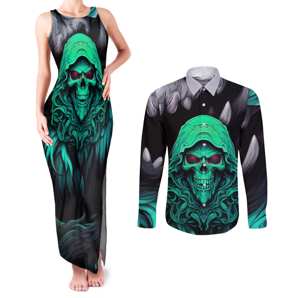 if-im-too-quiet-and-smiling-you-might-want-to-couples-matching-tank-maxi-dress-and-long-sleeve-button-shirts