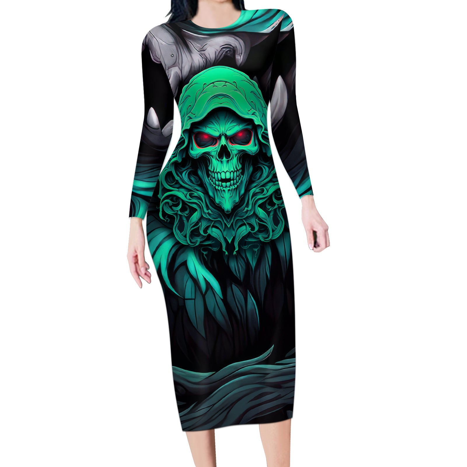if-im-too-quiet-and-smiling-you-might-want-to-long-sleeve-bodycon-dress