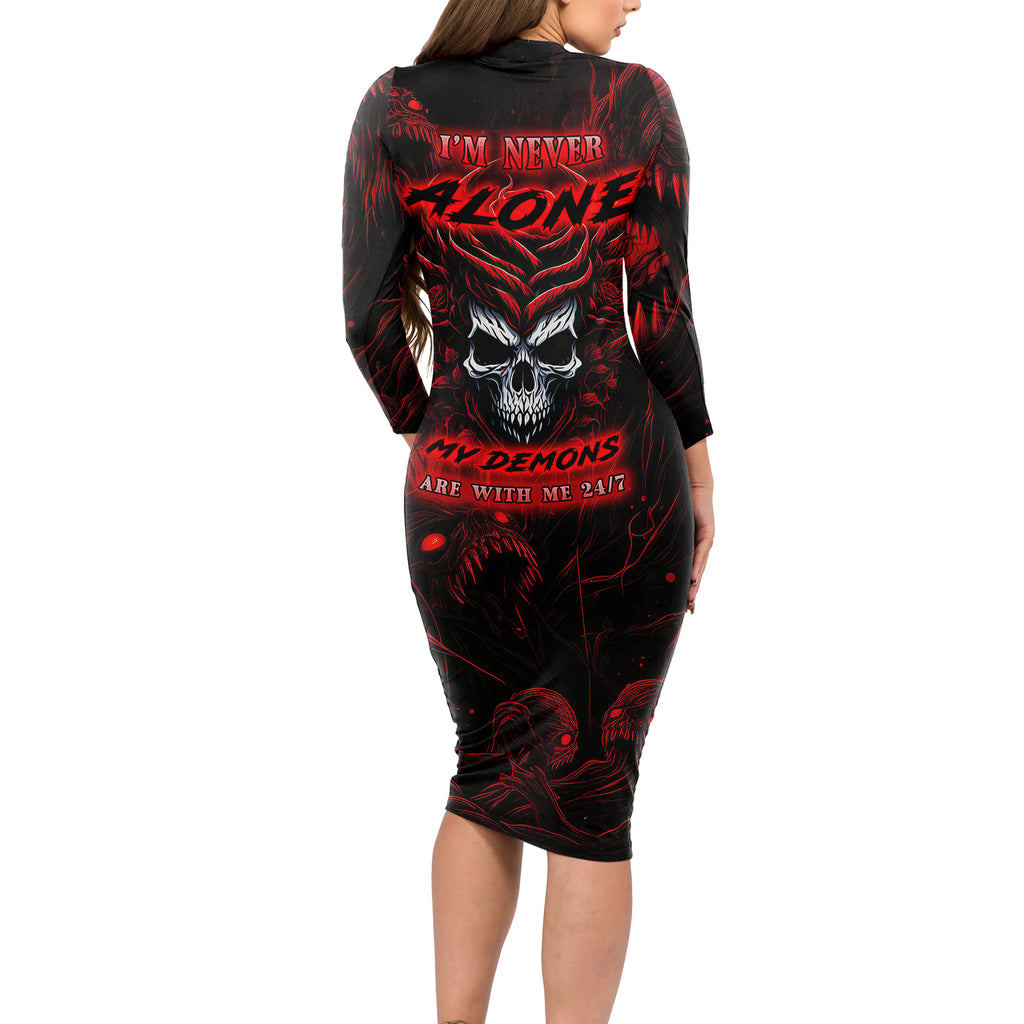 im-never-alone-my-demon-are-with-me-247-long-sleeve-bodycon-dress