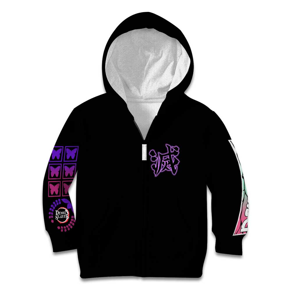 Shinobu Kocho V2 Demon Slayer Kid Hoodie Anime Style