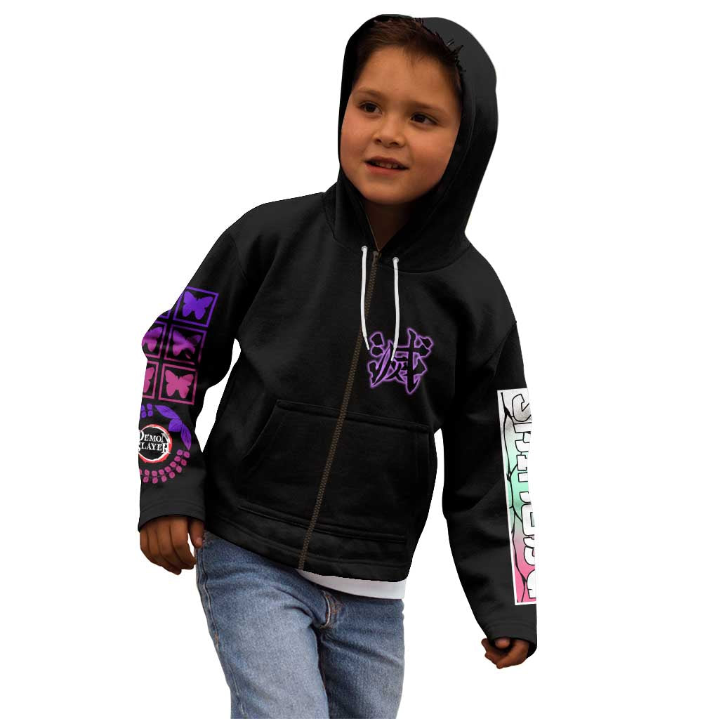 Shinobu Kocho V2 Demon Slayer Kid Hoodie Anime Style