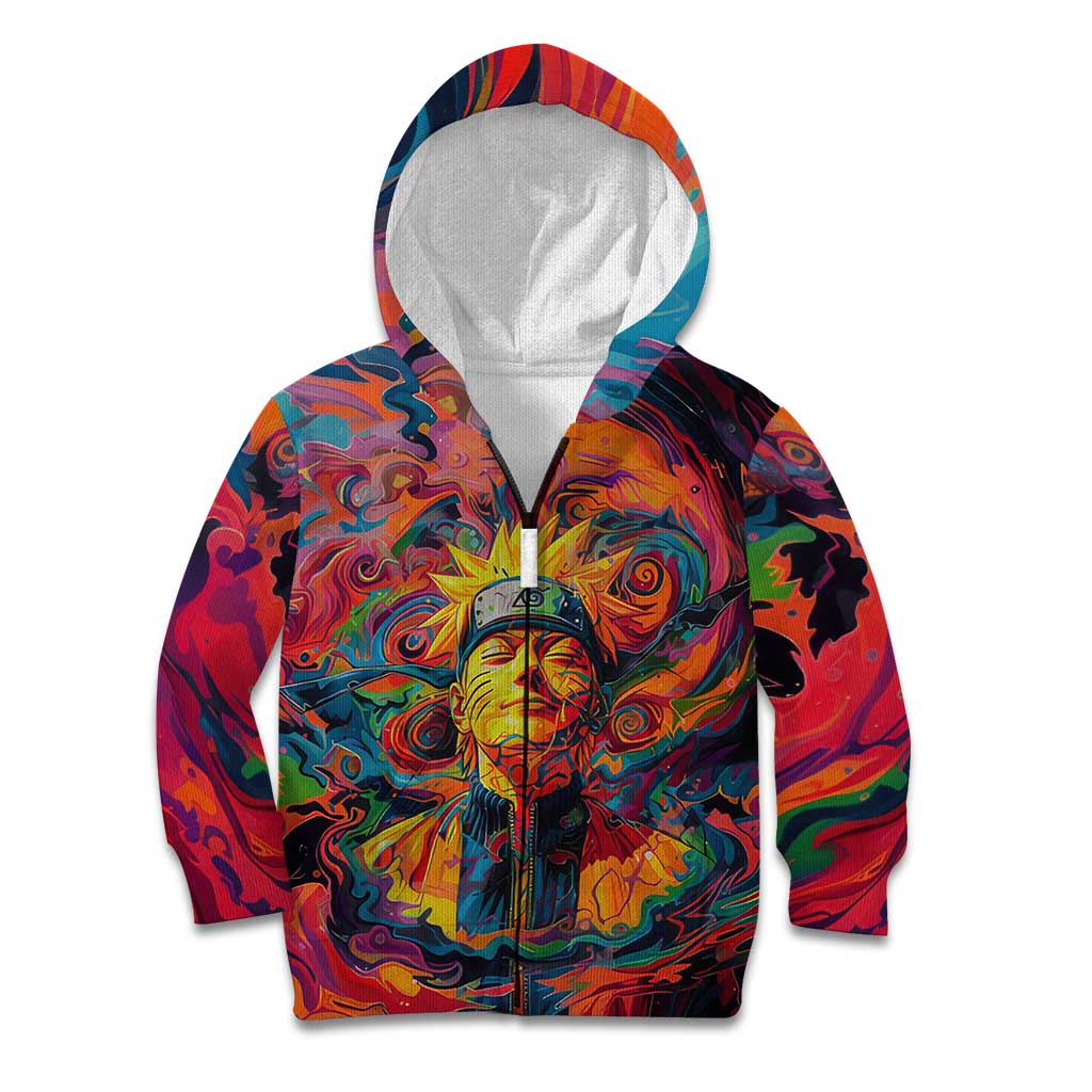 Trippy Naruto Kid Hoodie Anime Mix Trippy Style