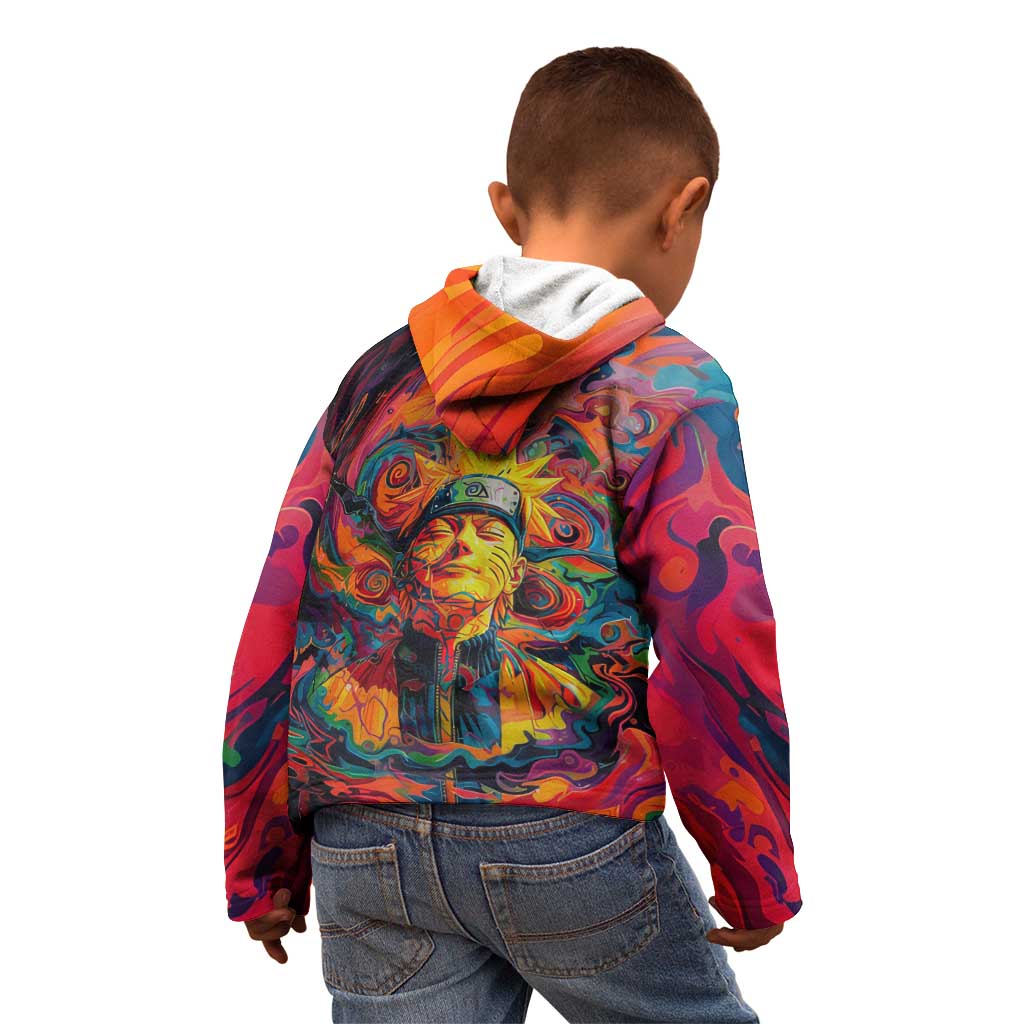 Trippy Naruto Kid Hoodie Anime Mix Trippy Style