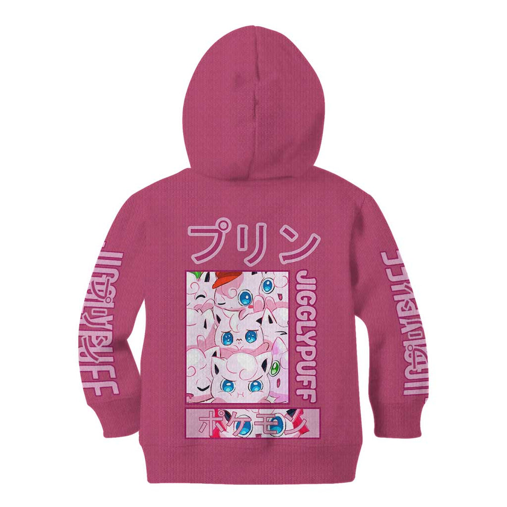 Jigglypuff -  Poke Kid Hoodie Anime Style
