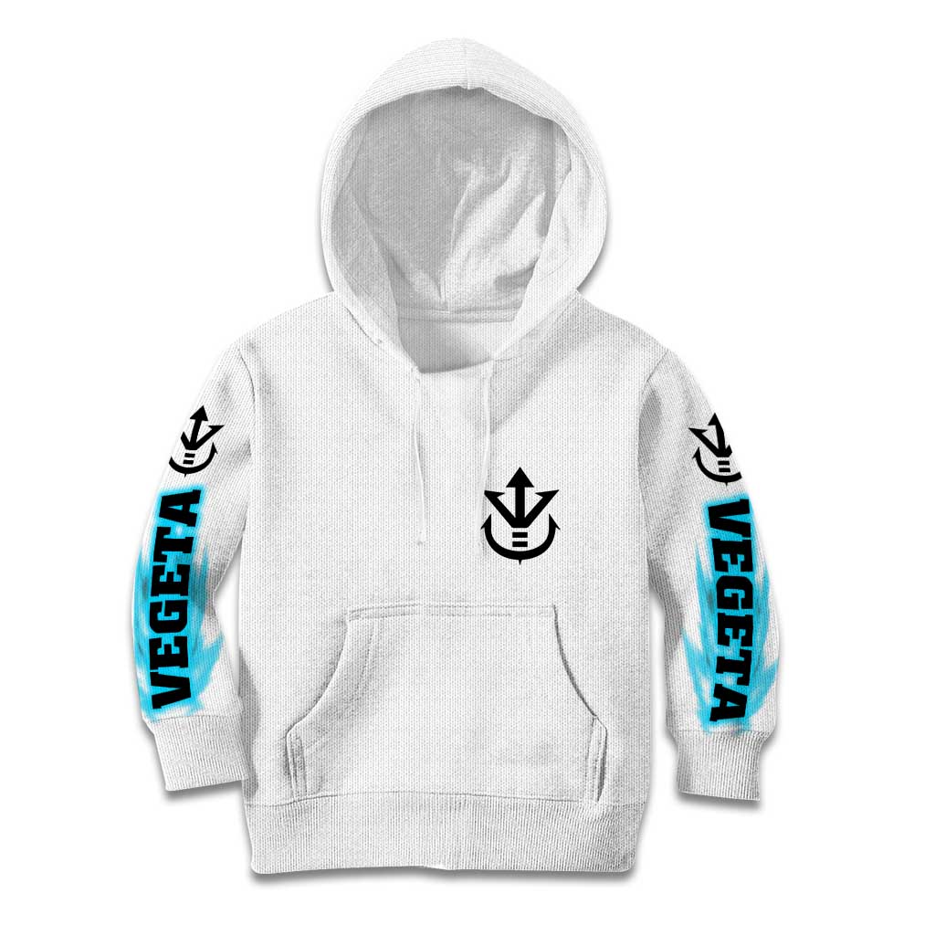 Vegeta V3 Dragon Ball Z Kid Hoodie Anime Style
