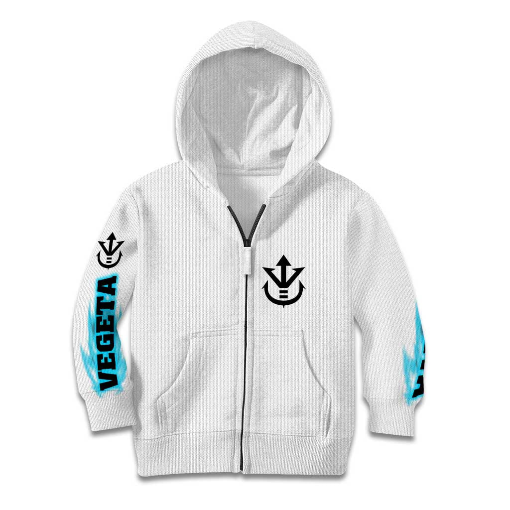 Vegeta V3 Dragon Ball Z Kid Hoodie Anime Style