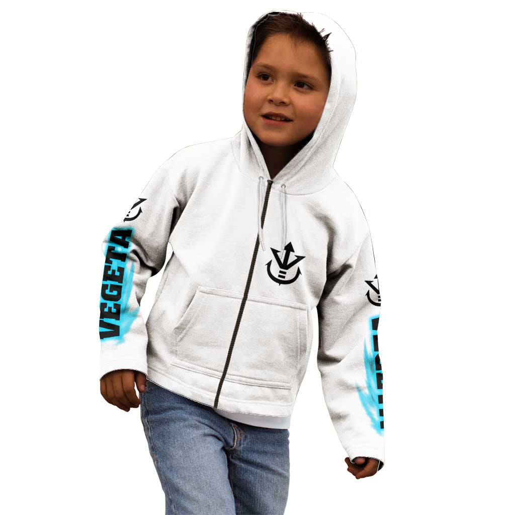 Vegeta V3 Dragon Ball Z Kid Hoodie Anime Style