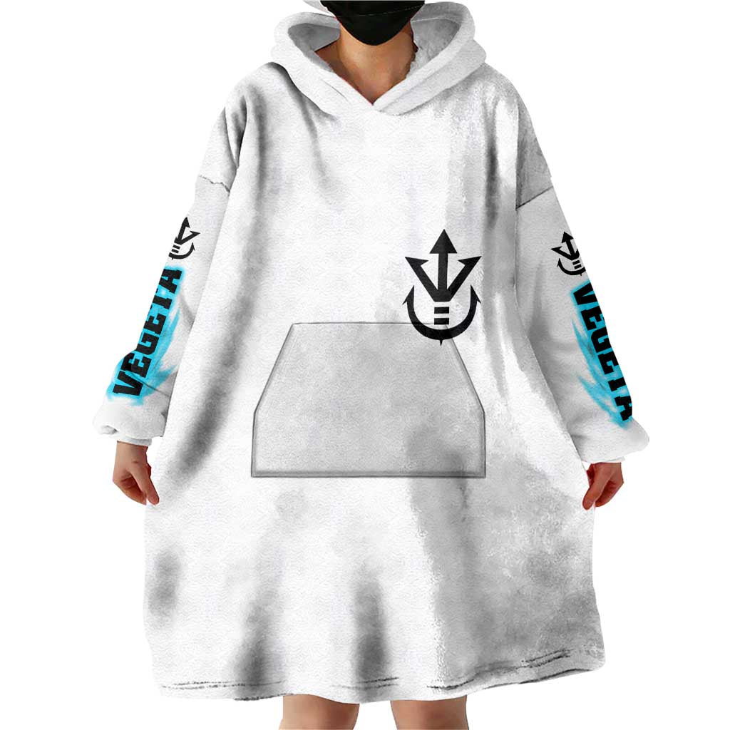 Vegeta V3 Dragon Ball Z Wearable Blanket Hoodie Anime Style