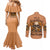 she-is-sunshine-sunflower-skull-couples-matching-mermaid-dress-and-long-sleeve-button-shirt