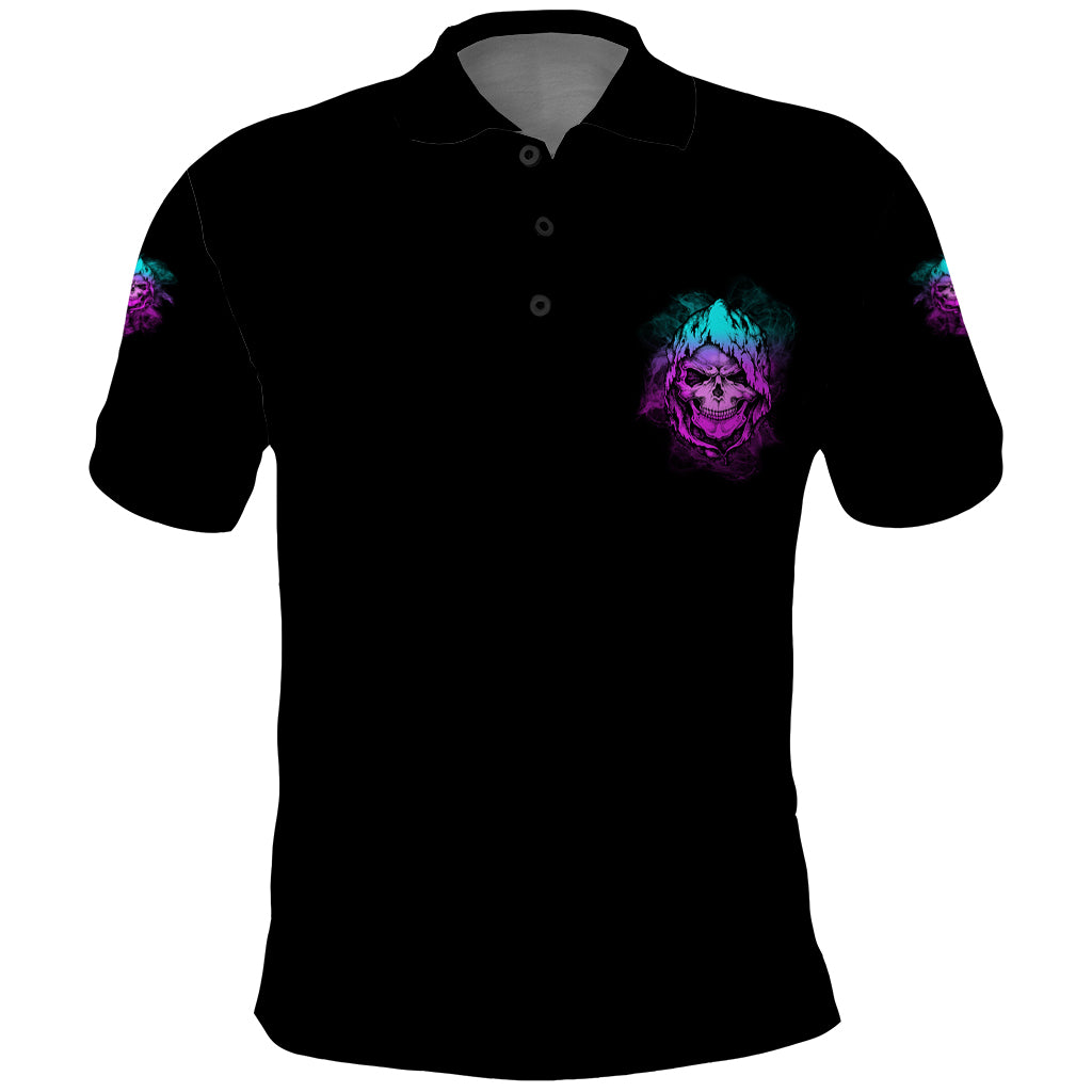 warning-kinda-crazy-skull-polo-shirt