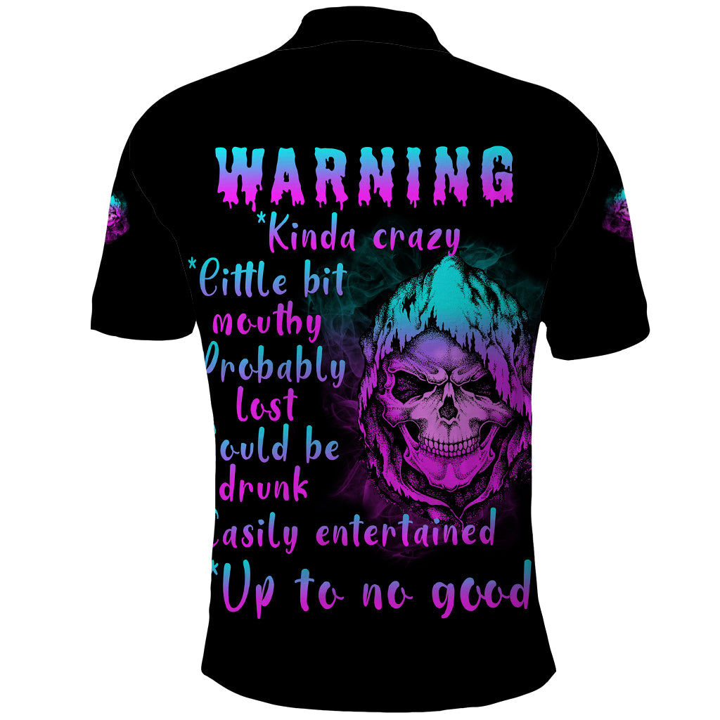 warning-kinda-crazy-skull-polo-shirt