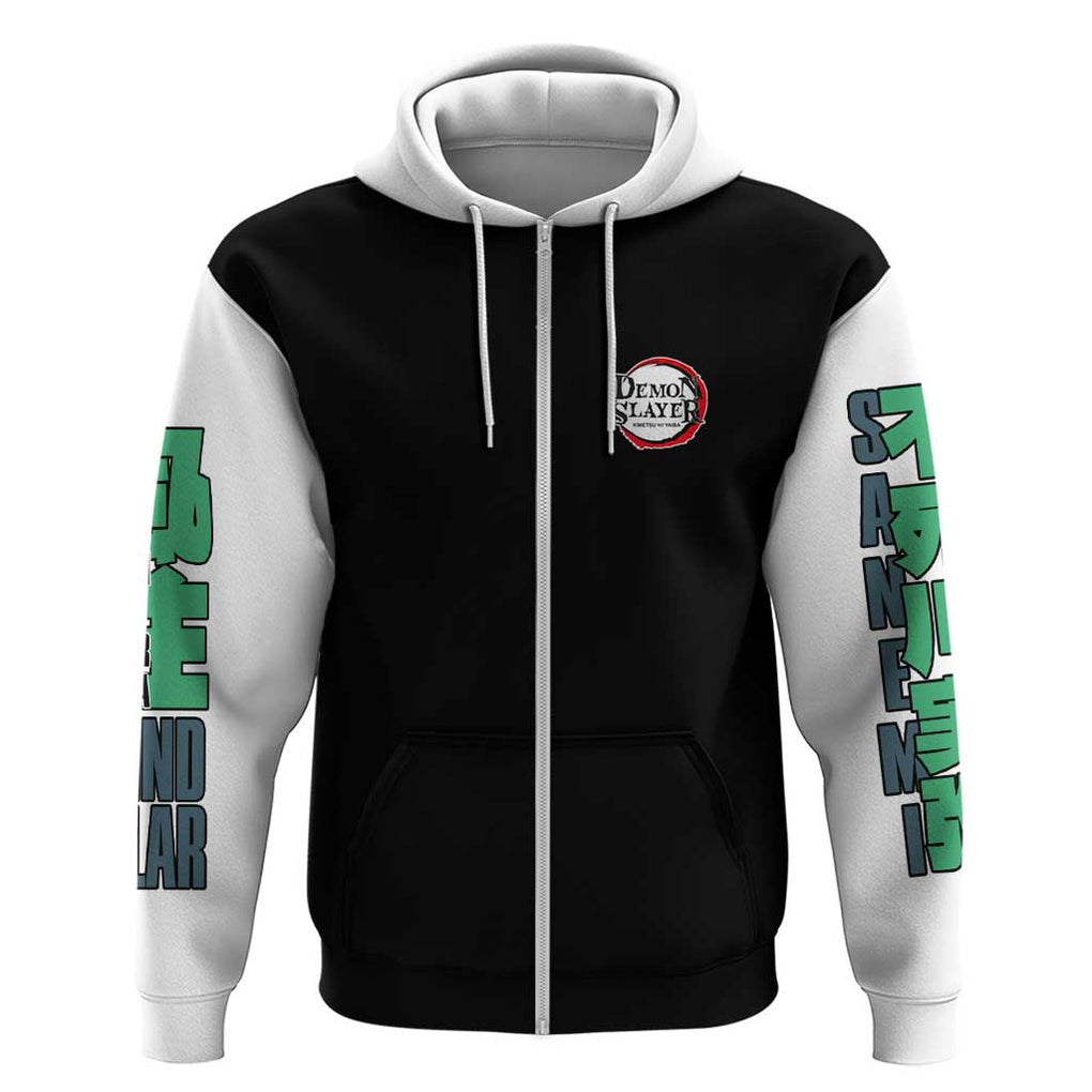 Sanemi Shinazugawa V2 Demon Slayer Hoodie Anime Style