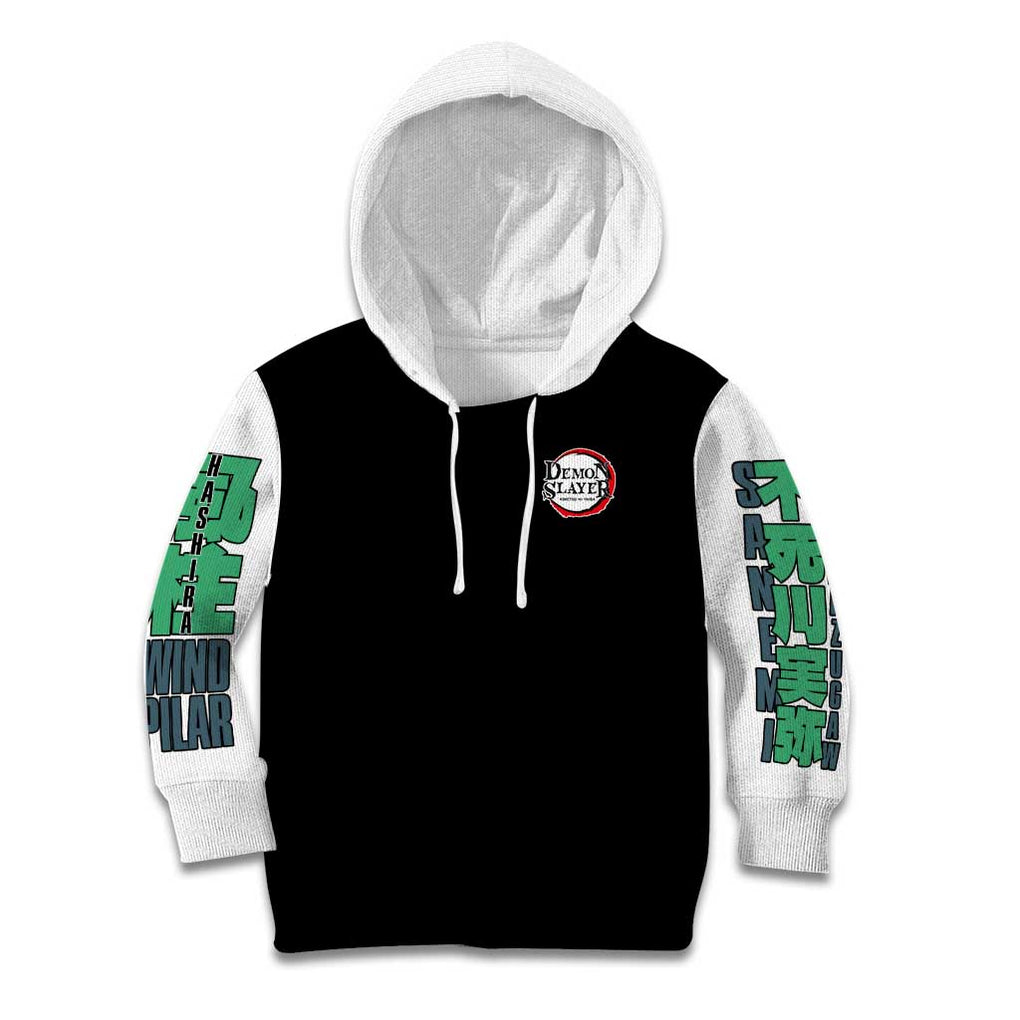 Sanemi Shinazugawa V2 Demon Slayer Kid Hoodie Anime Style
