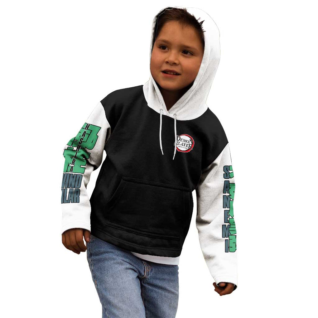 Sanemi Shinazugawa V2 Demon Slayer Kid Hoodie Anime Style