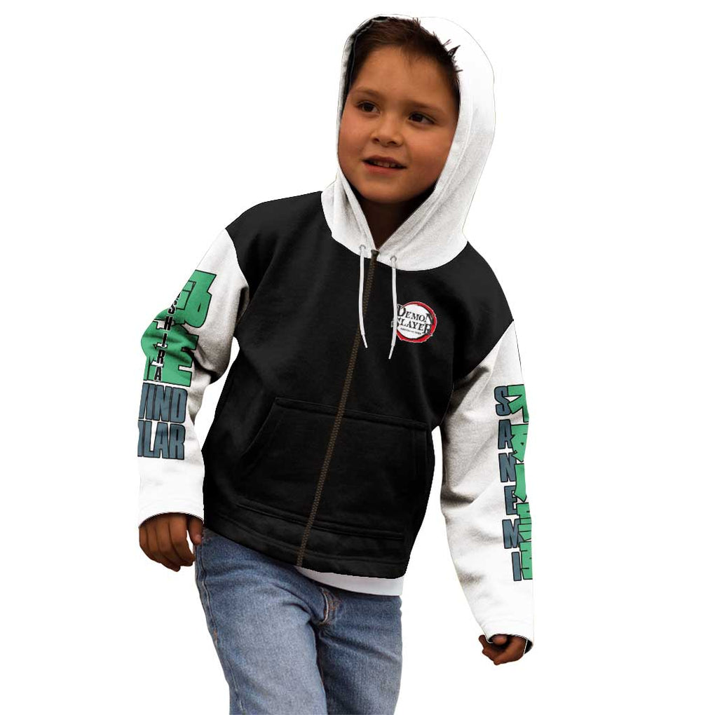 Sanemi Shinazugawa V2 Demon Slayer Kid Hoodie Anime Style