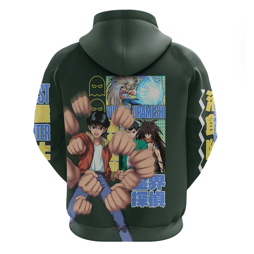 Yusuke Urameshi V3 Yuyu Hakusho Hoodie Anime Style