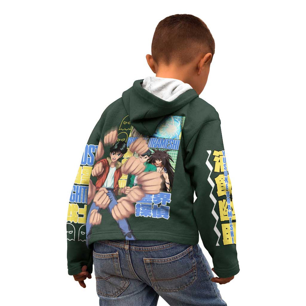 Yusuke Urameshi V3 Yuyu Hakusho Kid Hoodie Anime Style