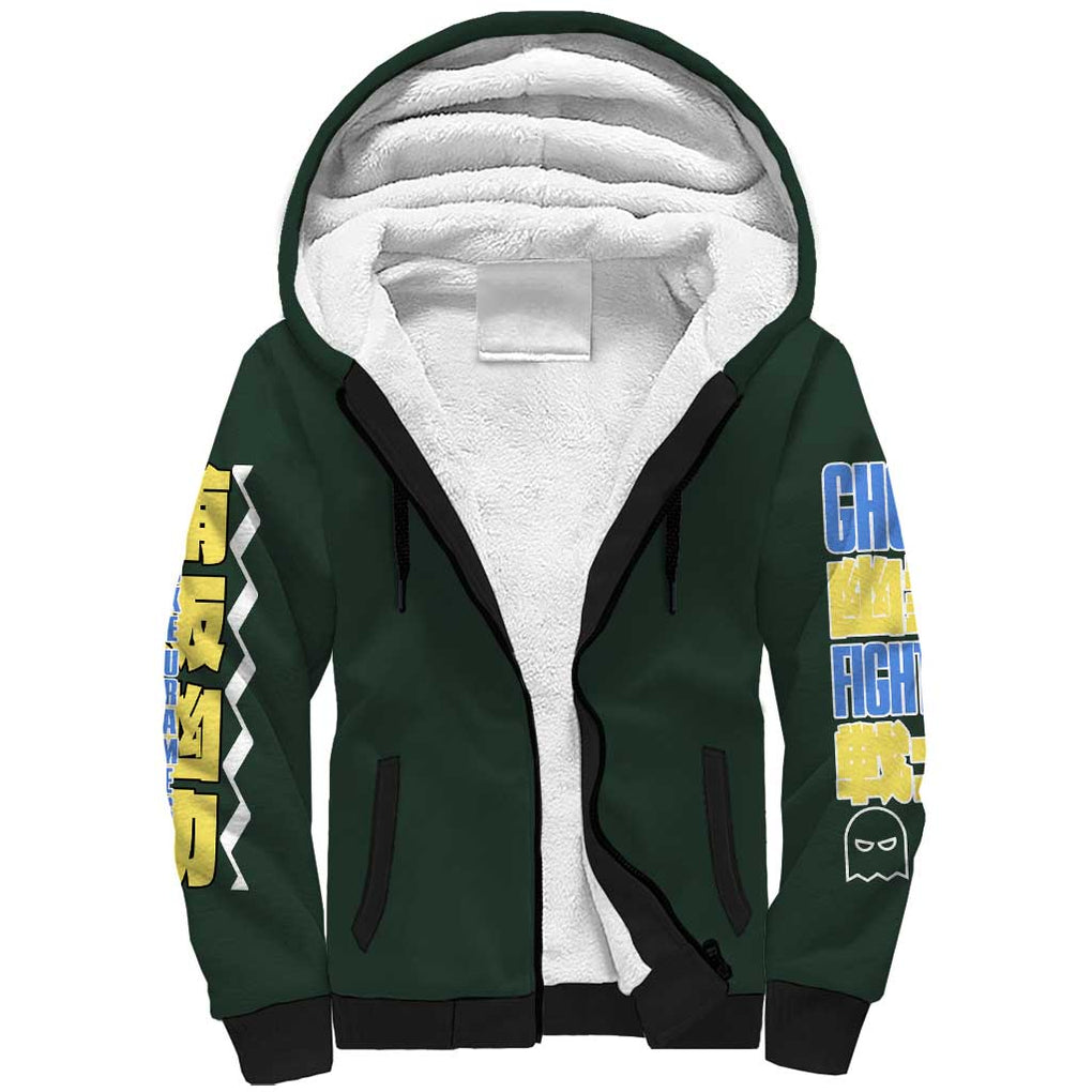 Yusuke Urameshi V3 Yuyu Hakusho Sherpa Hoodie Anime Style