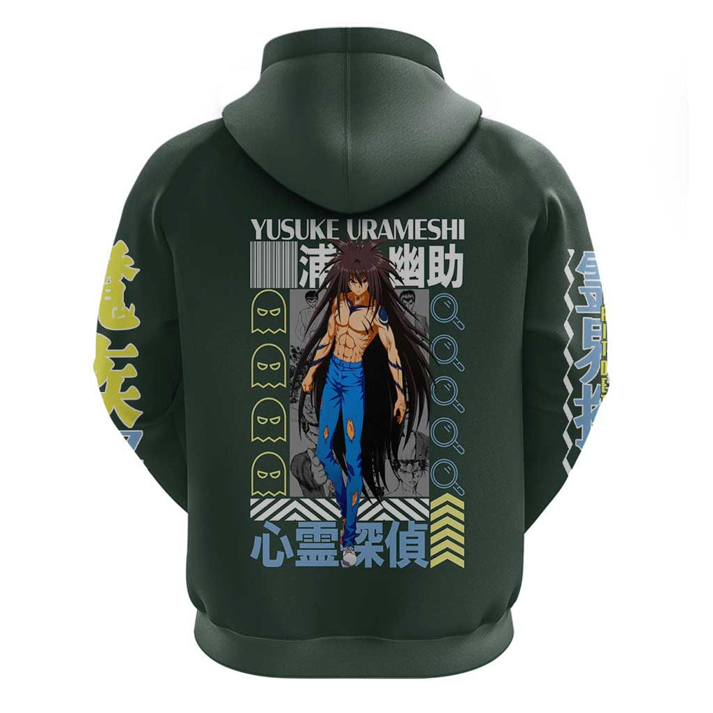 Yusuke Urameshi V2 Yuyu Hakusho Hoodie Anime Style