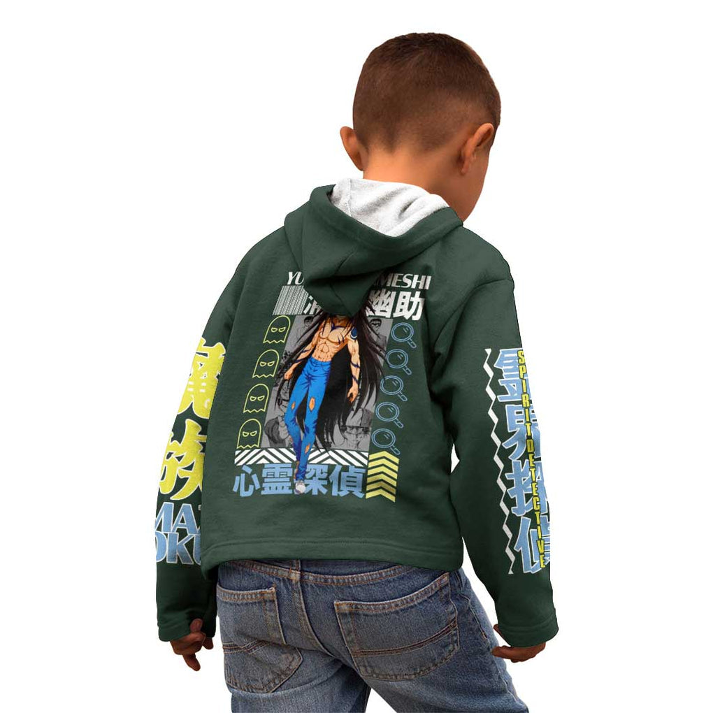 Yusuke Urameshi V2 Yuyu Hakusho Kid Hoodie Anime Style