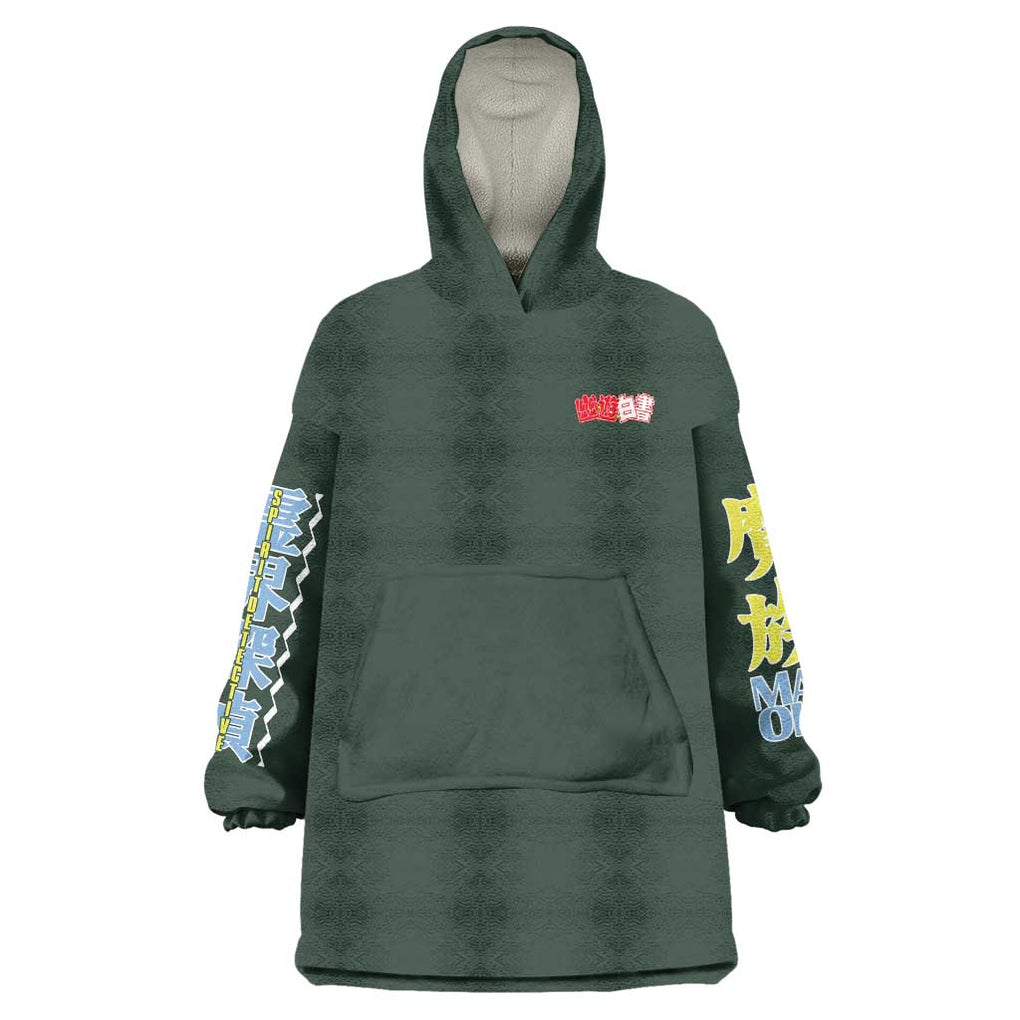 Yusuke Urameshi V2 Yuyu Hakusho Wearable Blanket Hoodie Anime Style
