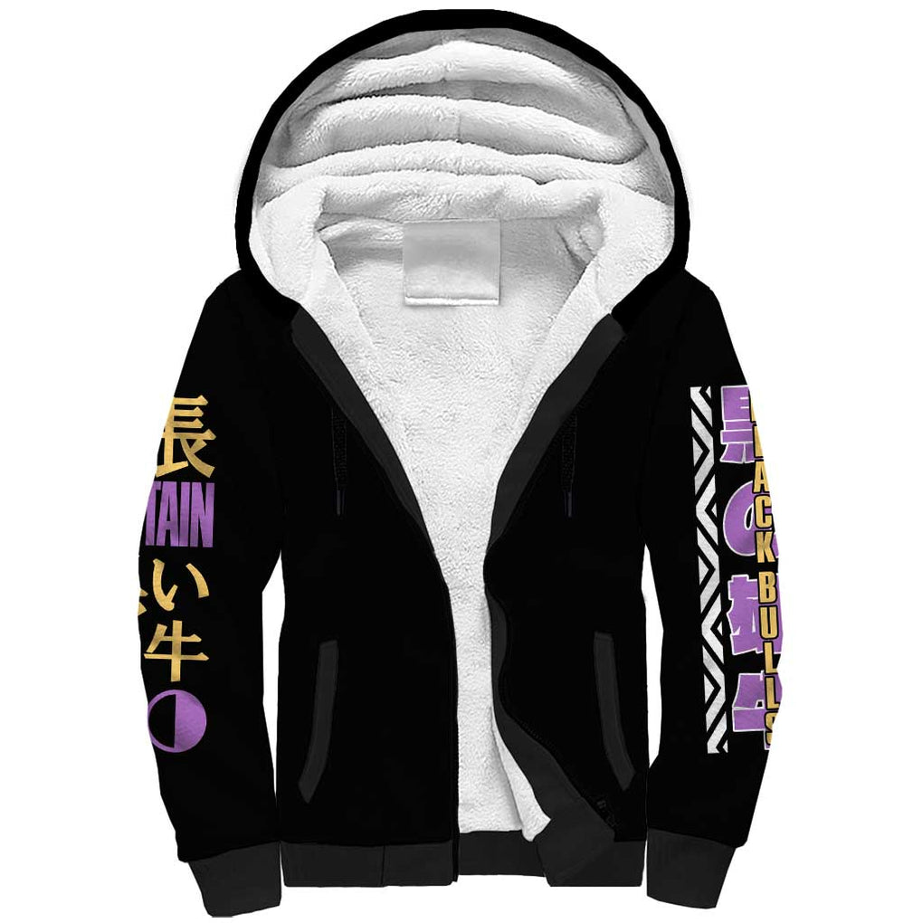 Yami Sukehiro V2 Black Clover Sherpa Hoodie Anime Style