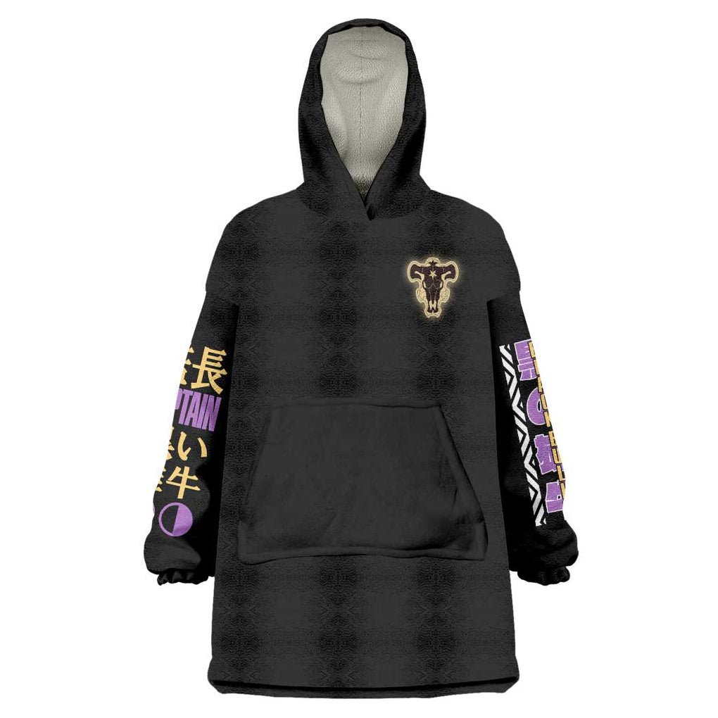 Yami Sukehiro V2 Black Clover Wearable Blanket Hoodie Anime Style