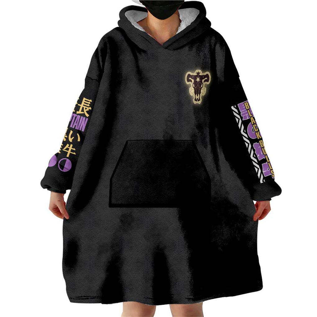 Yami Sukehiro V2 Black Clover Wearable Blanket Hoodie Anime Style