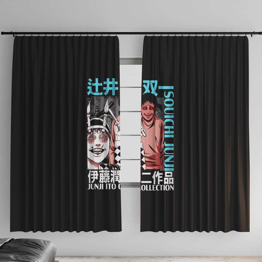 Souichi Junji Ito Collection Window Curtain Anime Style
