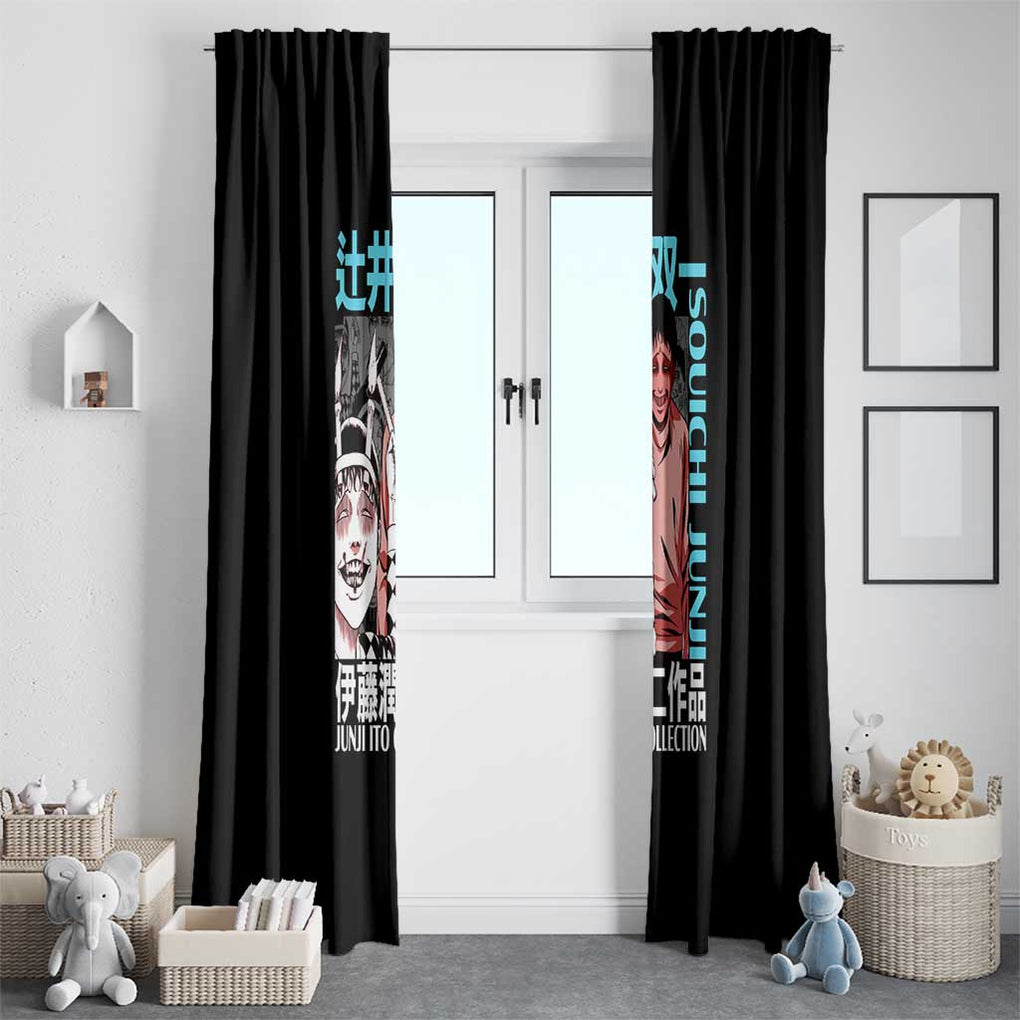 Souichi Junji Ito Collection Window Curtain Anime Style