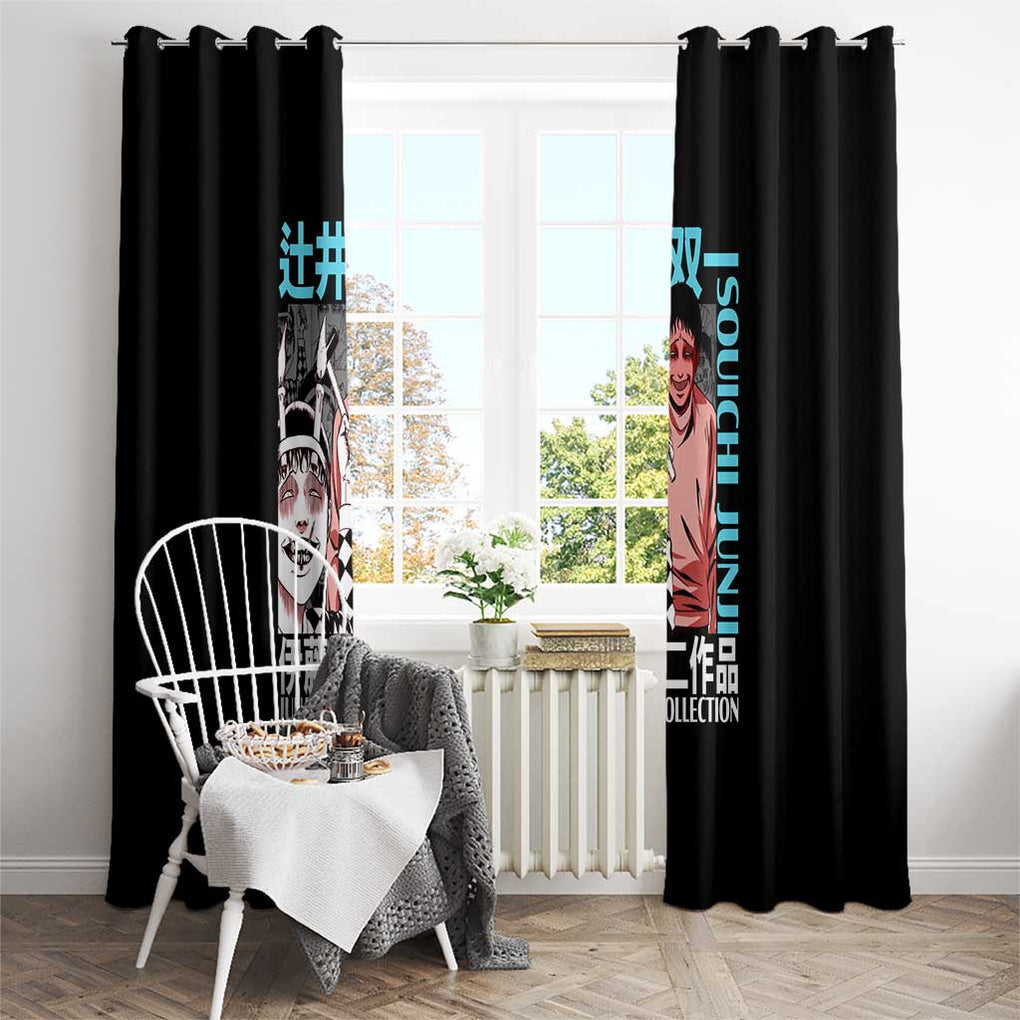 Souichi Junji Ito Collection Window Curtain Anime Style