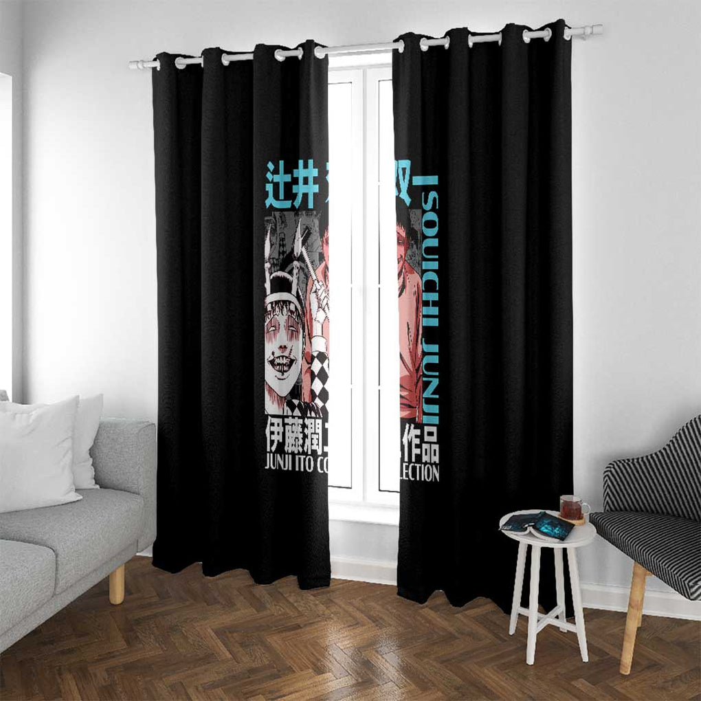 Souichi Junji Ito Collection Window Curtain Anime Style