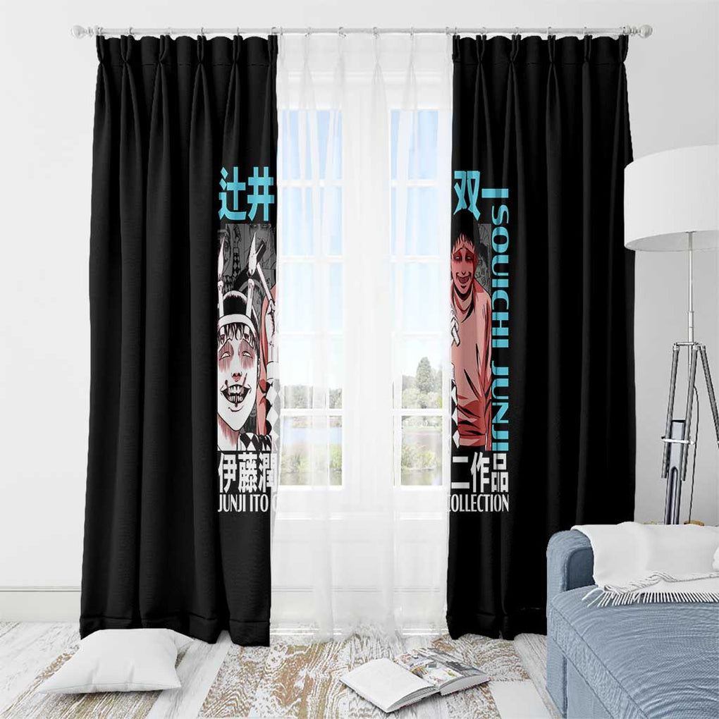 Souichi Junji Ito Collection Window Curtain Anime Style