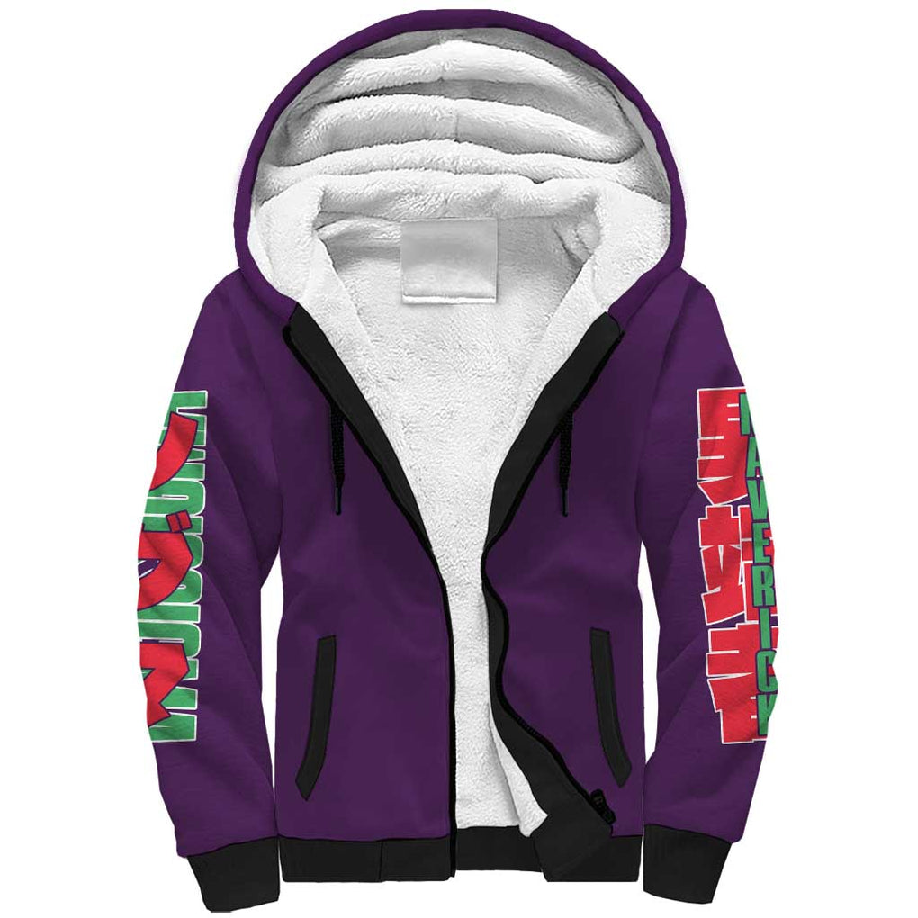 Sigma Mega Man Sherpa Hoodie Anime Style