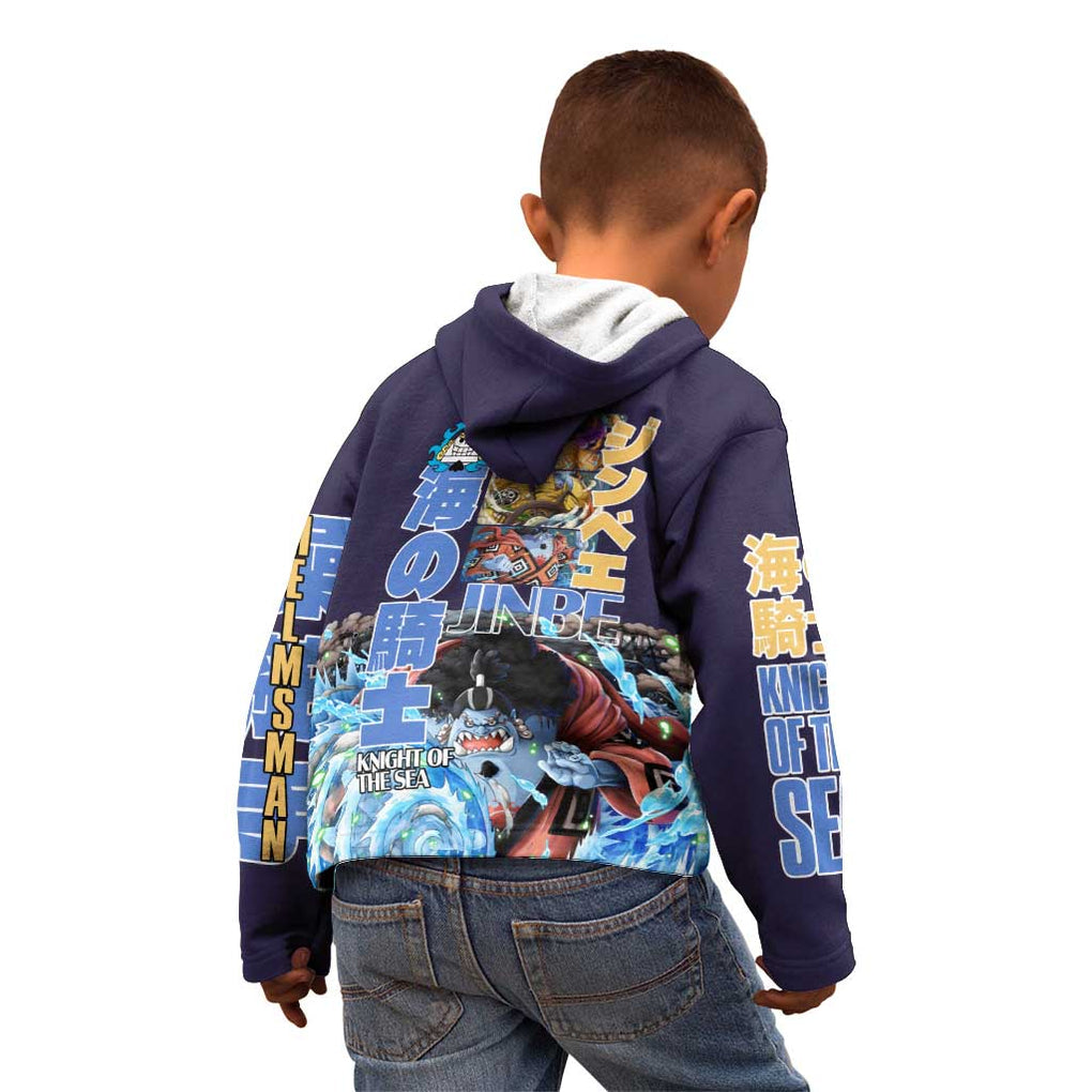 Jinbe V2 One Piece Kid Hoodie Anime Style