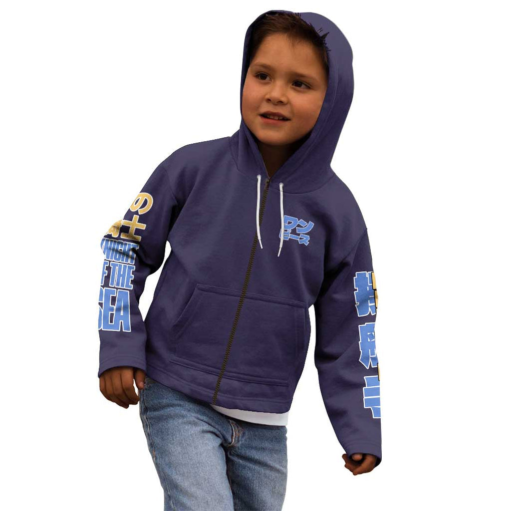 Jinbe V2 One Piece Kid Hoodie Anime Style
