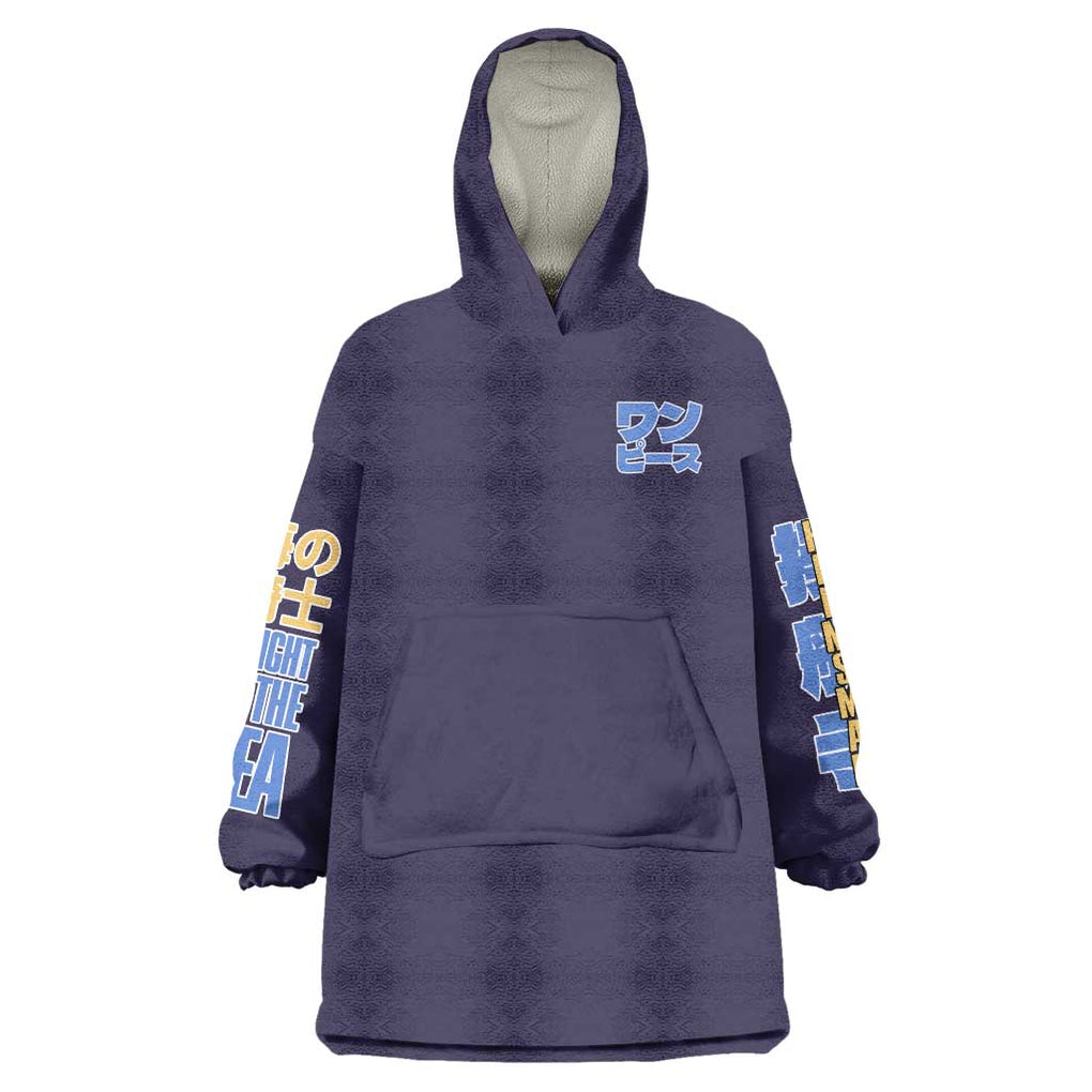 Jinbe V2 One Piece Wearable Blanket Hoodie Anime Style