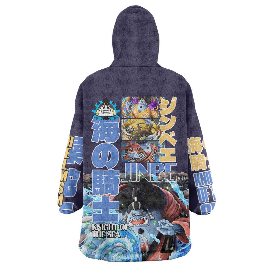 Jinbe V2 One Piece Wearable Blanket Hoodie Anime Style