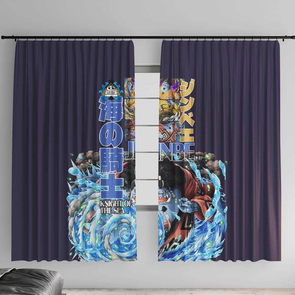 Jinbe V2 One Piece Window Curtain Anime Style