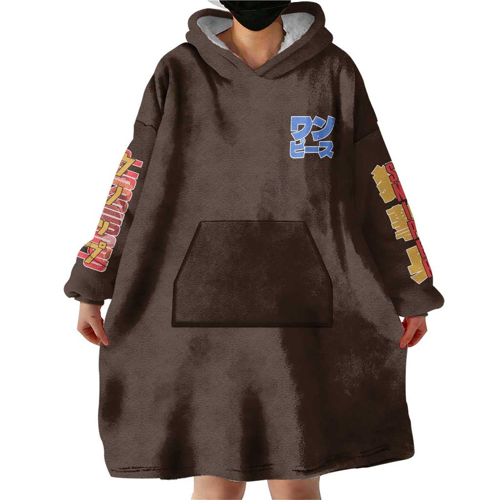 Usopp V2 One Piece Wearable Blanket Hoodie Anime Style