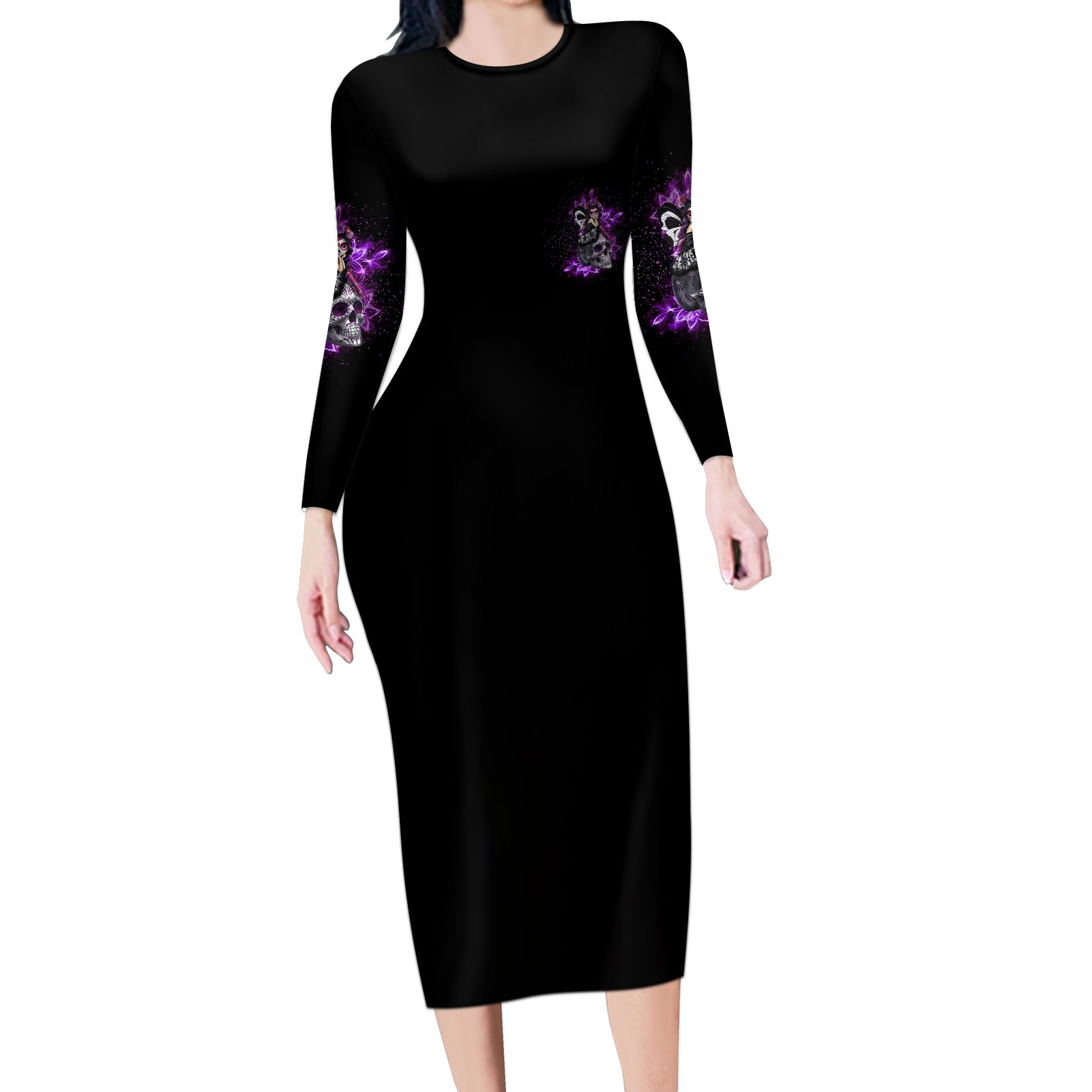 ive-got-b-dust-long-sleeve-bodycon-dress